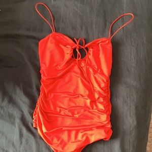 Princess Polly red bodysuit